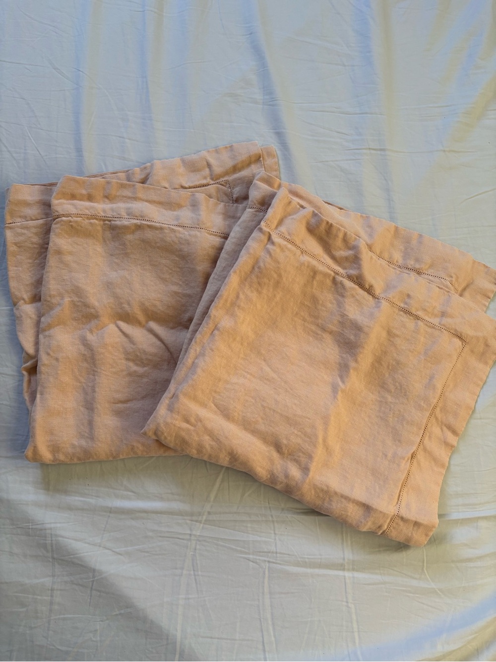 Pottery Barn Linen Euro Shams